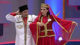 İlker Ayrık giydi kostümü, başladı Azeri Halk Dansını yapmaya!