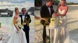 İvana Sert, Sezer Dermenci ile Maldivler'de evlendi!